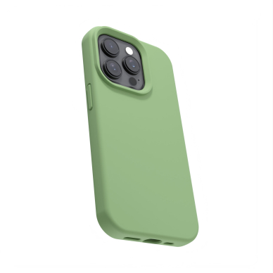 iPhone 15 PRO MAX green Etteri silicone nugarėlė 1