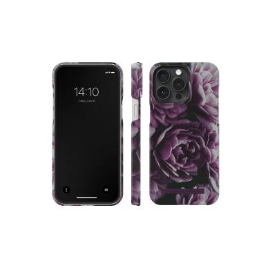 iPhone 15 PRO MAX iDeal Of Sweden nugarėlė Deep Purple Bloom 1