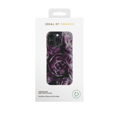 iPhone 15 PRO MAX iDeal Of Sweden nugarėlė Deep Purple Bloom 2