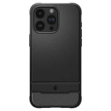 iPhone 15 PRO MAX juoda SPIGEN RUGGED ARMOR MagSafe nugarėlė 1