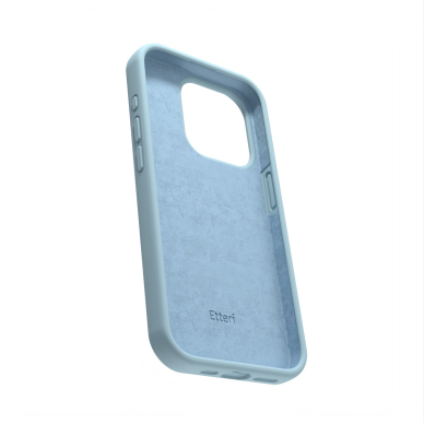 iPhone 15 PRO MAX light blue Etteri silicone nugarėlė 1
