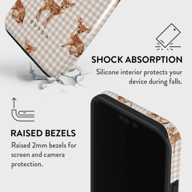 iPhone 15 PRO MAX Magsafe Bambi Tough BURGA nugarėlė 3