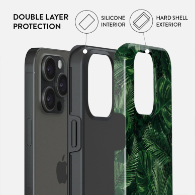 iPhone 15 PRO MAX Magsafe Tropical Garden Tough BURGA nugarėlė 1