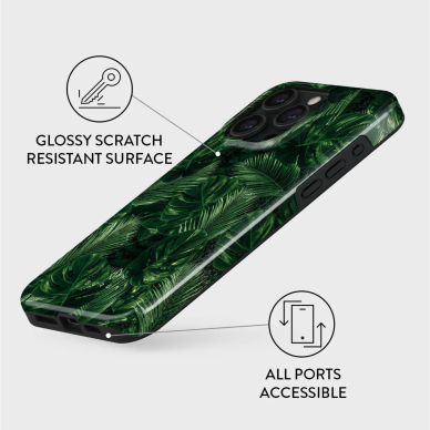 iPhone 15 PRO MAX Magsafe Tropical Garden Tough BURGA nugarėlė 2