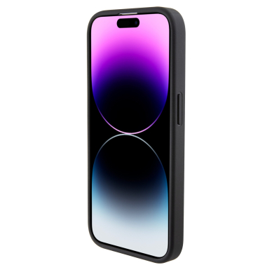 iPhone 15 PRO MAX silver Fixed Glitter Metal PIN KARL LAGERFELD nugarėlė 3