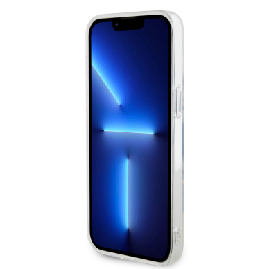 iPhone 15 PRO MAX transparent MagSafe Choupette IML KARL LAGERFELD nugarėlė 4