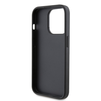 iPhone 15 PRO silver Fixed Glitter Metal PIN KARL LAGERFELD nugarėlė 6