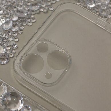 iPhone 15 PRO skaidri ULTRA SLIM 2 mm nugarėlė 3