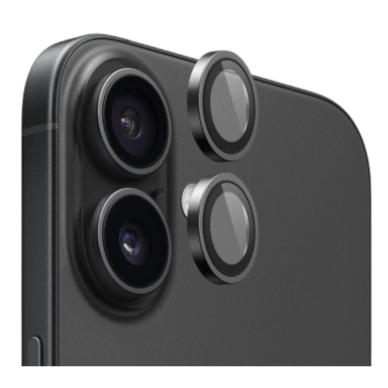 iPhone 15/15 PLUS apsauginis black Mr.Monkey galinės kameros stiklas