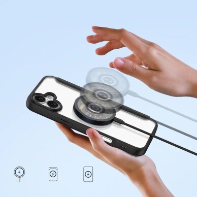 iPhone 16 black DUX DUCIS Mag Skin X PRO dėklas 8