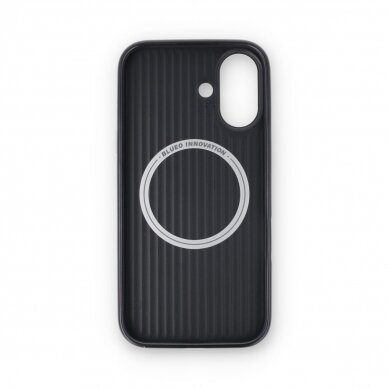 iPhone 16 black Leather Magsafe Mr. Monkey nugarėlė 1