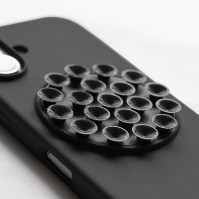 iPhone 16 black Silicone STICK nugarėlė 1