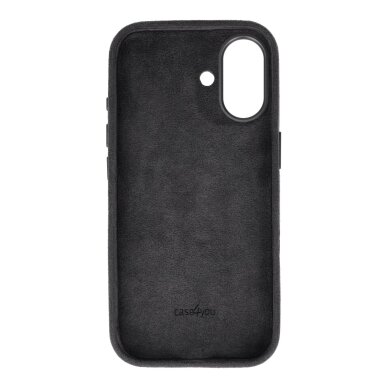 iPhone 16 grey ALCANTARA MagSafe nugarėlė 3 iPhone 16 grey ALCANTARA MagSafe nugarėlė 3