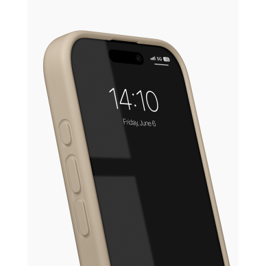 iPhone 16 iDeal Of Sweden nugarėlė MagSafe Silicone Beige 1