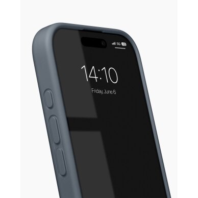 iPhone 16 iDeal Of Sweden nugarėlė MagSafe Silicone Midnight Blue 1
