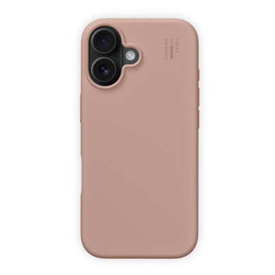 iPhone 16 iDeal Of Sweden nugarėlė Silicone Blush Pink