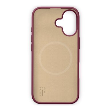 iPhone 16 iDeal Of Sweden Silicone MagSafe Fine Wine nugarėlė 3