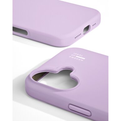 iPhone 16 iDeal Of Sweden Silicone MagSafe Lavender Milk nugarėlė 1