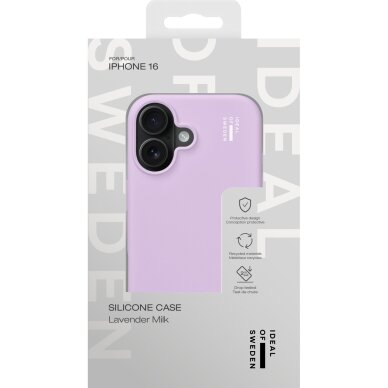 iPhone 16 iDeal Of Sweden Silicone MagSafe Lavender Milk nugarėlė 2