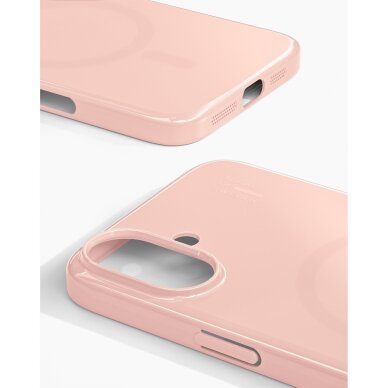iPhone 16 iDeal Of Sweden Slim MagSafe Glossy Blush Pink nugarėlė 1
