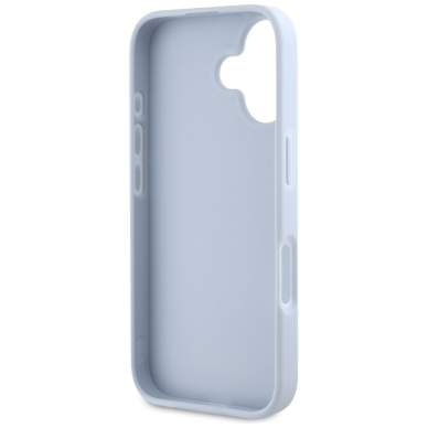 iPhone 16 light blue Big 4G Logo Classic GUESS nugarėlė 6