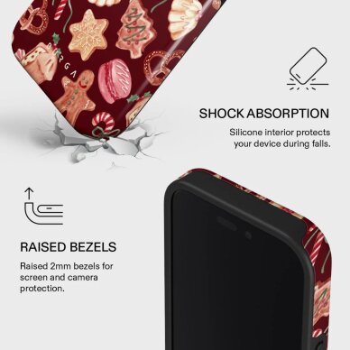 iPhone 16 MagSafe Cookie Jar Tough BURGA nugarėlė 2