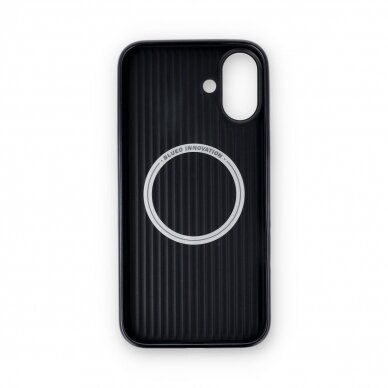iPhone 16 PLUS black Leather Magsafe Mr. Monkey nugarėlė 1