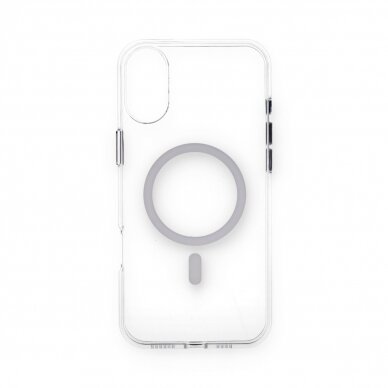 iPhone 16 PLUS clear MagSafe Mr. Monkey nugarėlė 1