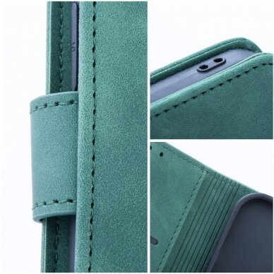iPhone 16 PLUS green VELVET dėklas 2