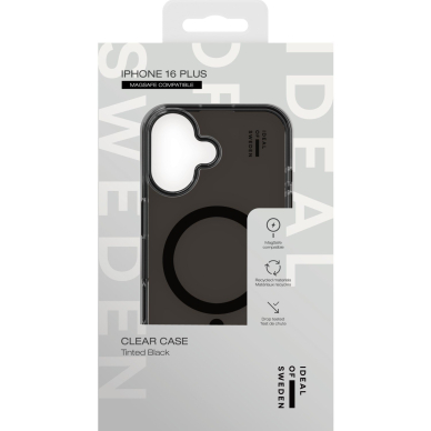 iPhone 16 PLUS iDeal Of Sweden Tinted Black MagSafe nugarėlė 2
