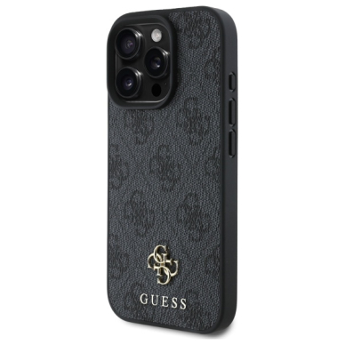 iPhone 16 PRO black Magsafe 4G Small Classic GUESS nugarėlė 1