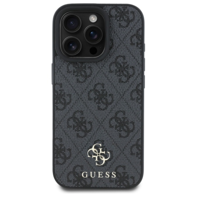 iPhone 16 PRO black Magsafe 4G Small Classic GUESS nugarėlė 2