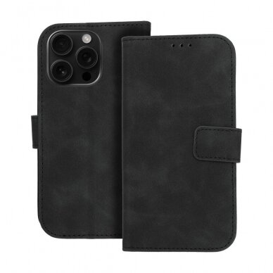 Iphone 16 PRO black VELVET dėklas 8
