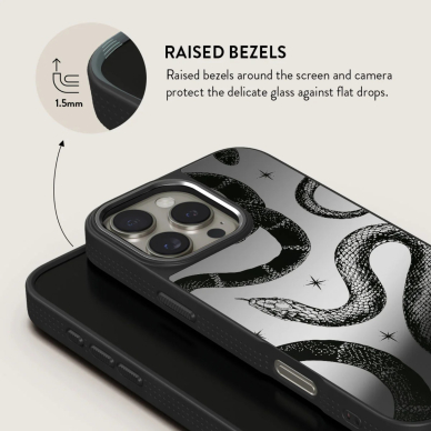 iPhone 16 PRO Elite Mirror Gunmetal Magsafe Poison BURGA nugarėlė 12 iPhone 16 PRO Elite Mirror Gunmetal Magsafe Poison BURGA nugarėlė 12