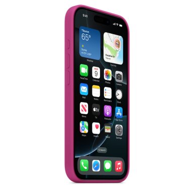 iPhone 16 PRO Fuchsia Original Silicone MagSafe nugarėlė MYYN3ZM/A 1