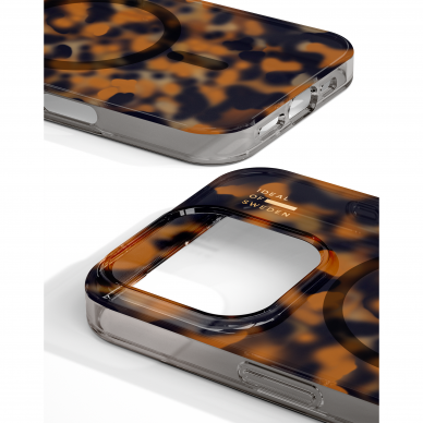 iPhone 16 PRO iDeal Of Sweden Clear nugarėlė MagSafe Tortoise 3