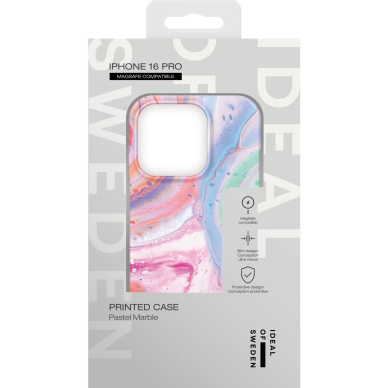 iPhone 16 PRO iDeal Of Sweden MagSafe nugarėlė Pastel Marble 3