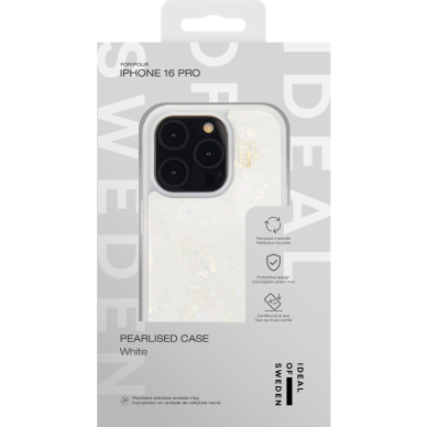 iPhone 16 PRO iDeal Of Sweden Pearlised White MagSafe nugarėlė 3