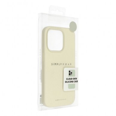 iPhone 16 PRO Light yellow ROAR CLOUDSKIN nugarėlė 6