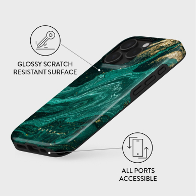 iPhone 16 PRO Magsafe Emerald Pool Tough BURGA nugarėlė 2