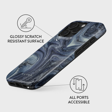 iPhone 16 PRO Magsafe Navy Trench Tough BURGA nugarėlė 2