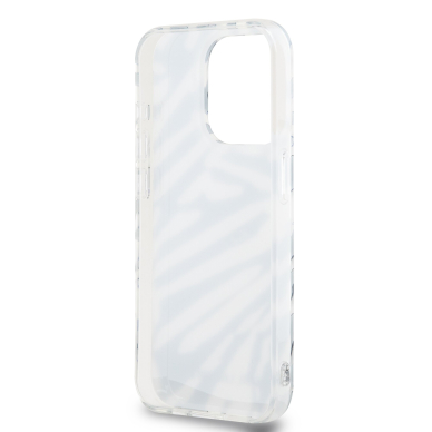 iPhone 16 PRO MAX black IML Zebra with Cord KARL LAGERFELD nugarėlė 5