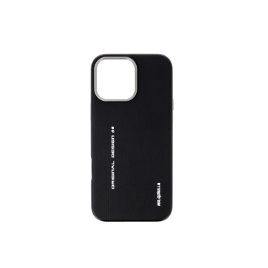 iPhone 16 PRO MAX black Leather Magsafe Mr. Monkey nugarėlė 1