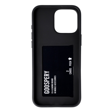iPhone 16 PRO MAX black MERCURY RAIL 2 CARD nugarėlė 1