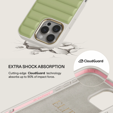 iPhone 16 PRO MAX Elite Light Puffy Gold Matcha BURGA nugarėlė 2