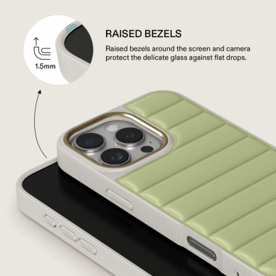 iPhone 16 PRO MAX Elite Light Puffy Gold Matcha BURGA nugarėlė 4