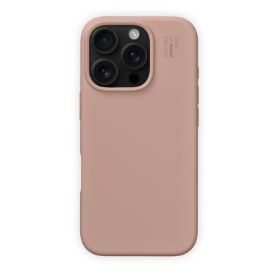 iPhone 16 PRO MAX iDeal Of Sweden nugarėlė Silicone Blush Pink