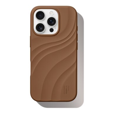 iPhone 16 PRO MAX iDeal Of Sweden Soft Swirl Silicone MagSafe Salted Caramel nugarėlė
