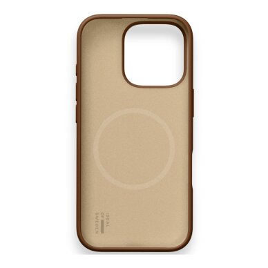 iPhone 16 PRO MAX iDeal Of Sweden Soft Swirl Silicone MagSafe Salted Caramel nugarėlė 3