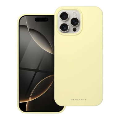 iPhone 16 PRO MAX Light yellow ROAR CLOUDSKIN nugarėlė